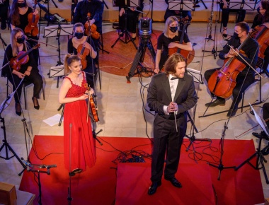 1. lipnja 2021. - Festivalski orkestar, violinistica Eva Sulic pod ravnanjem mo Filipa Šljivca